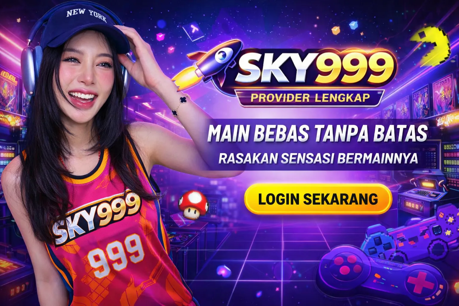 SKY999 • Petualang Tangguh Siap Bikin Aksi di Gaming Arcade!